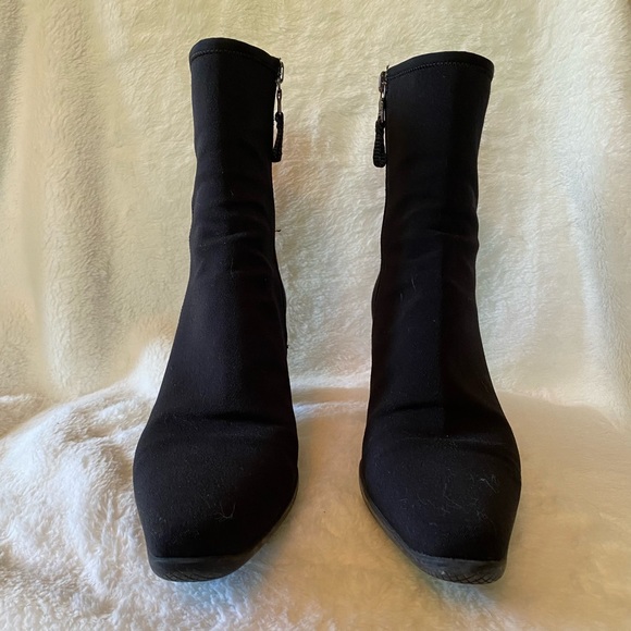 Prada Black Ankle Boots - Picture 2 of 10